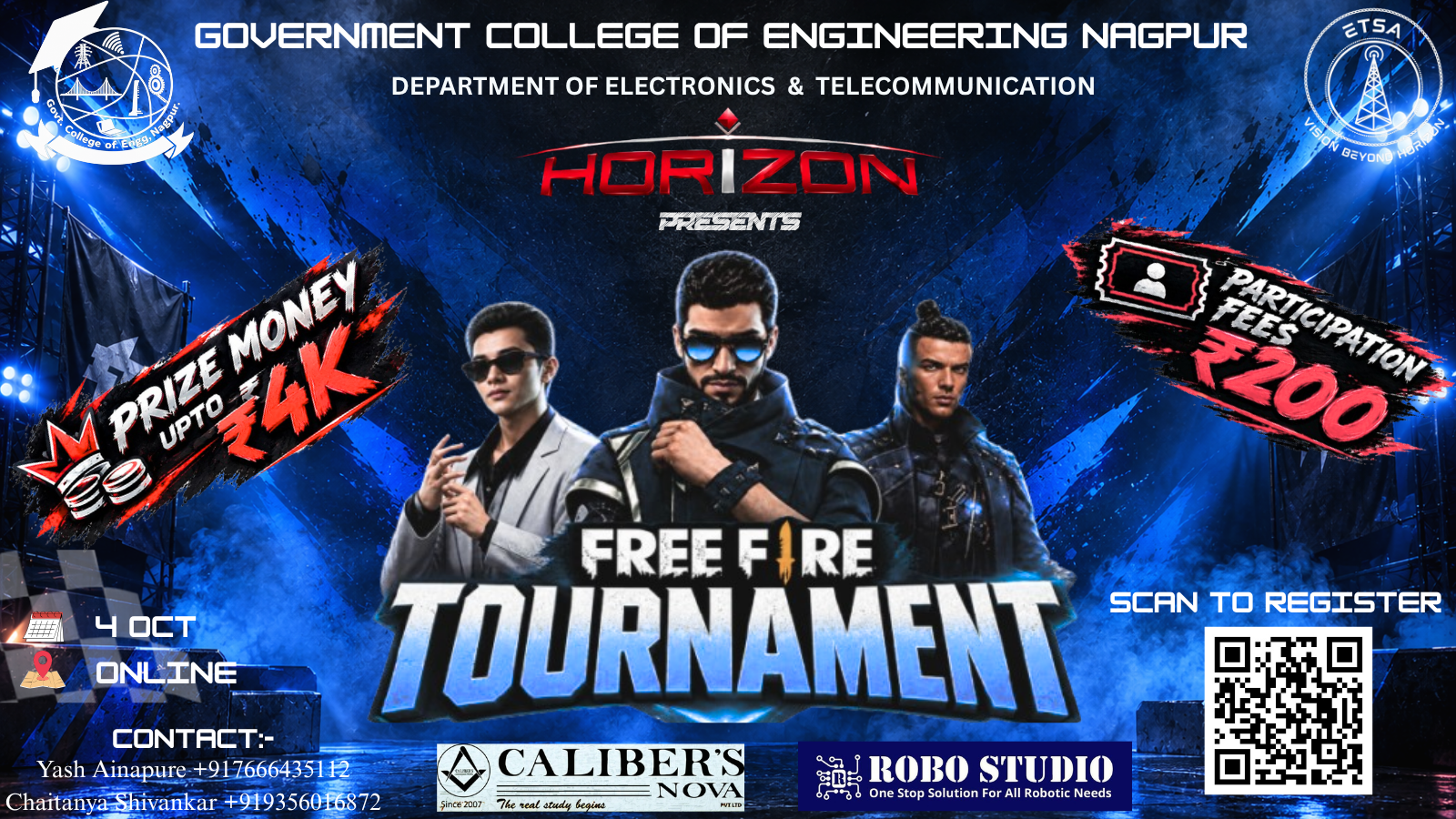 BOX CRICKET poster – Horizon 2026